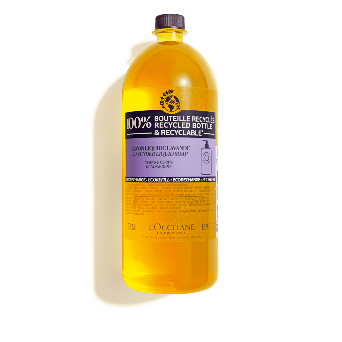 Shea Lavender Liquid Soap Áfylling