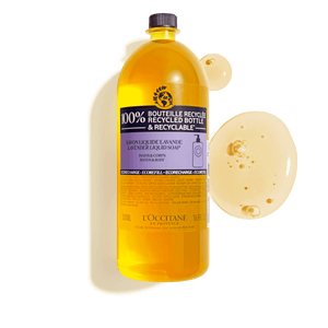 Shea Lavender Liquid Soap Áfylling