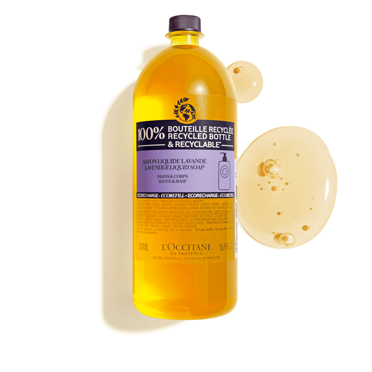 Shea Lavender Liquid Soap Áfylling