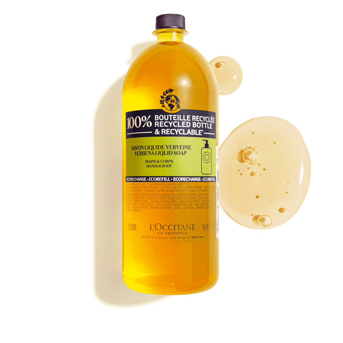 Shea Verbena Liquid Soap Áfylling