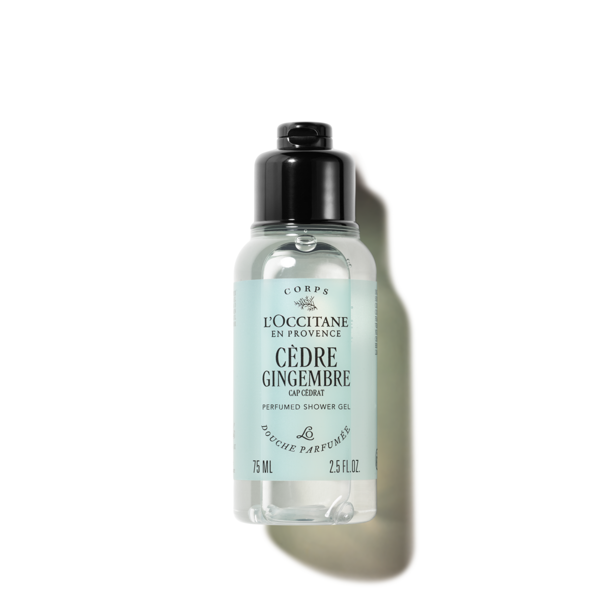 Cèdre Gingembre Perfumed Shower Gel (Ferðastærð)