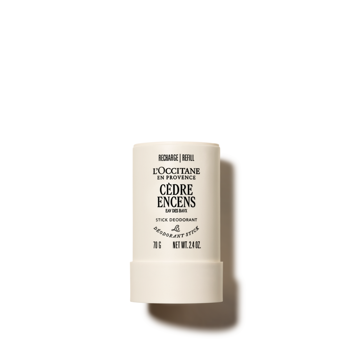 Cèdre Encens Stick Deodorant Áfylling