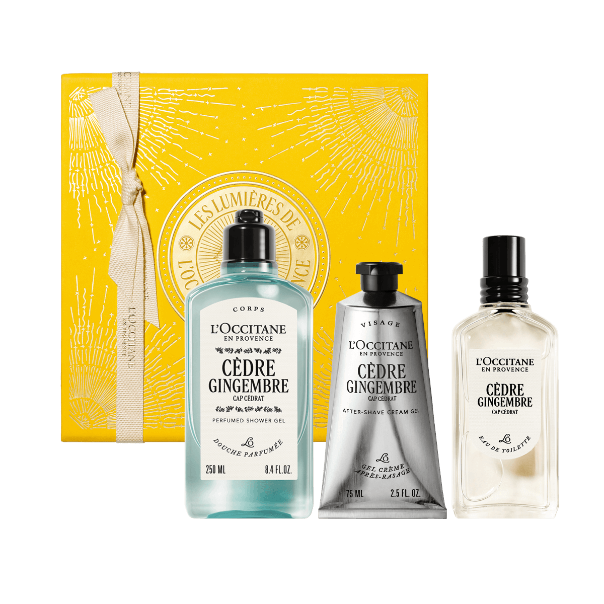 Cèdre Gingembre Ilmvatnsgjafakassi