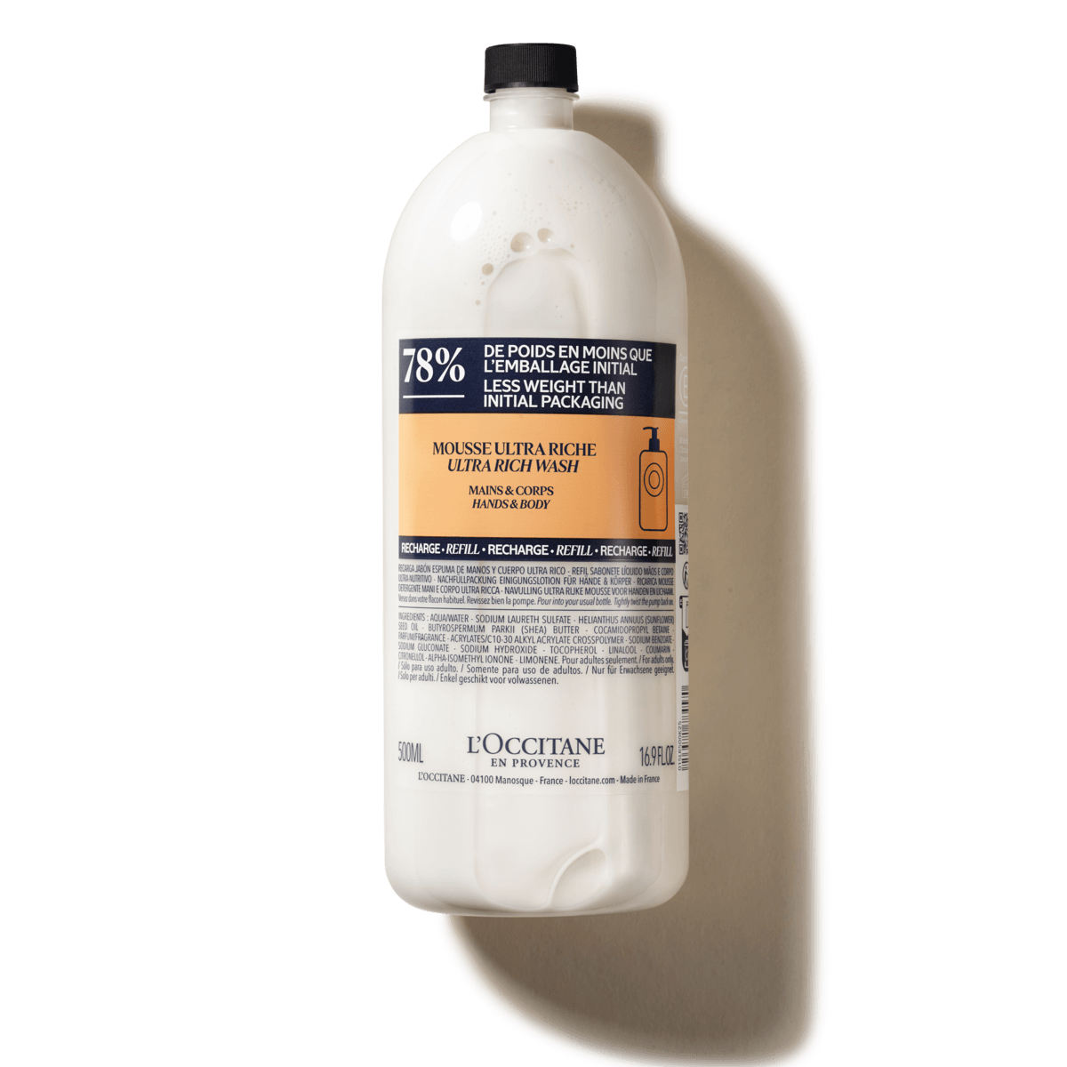 Shea Hands & Body Wash Áfylling