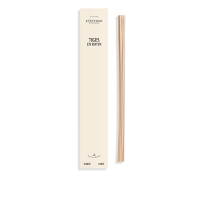 Set of 10 rattan reeds