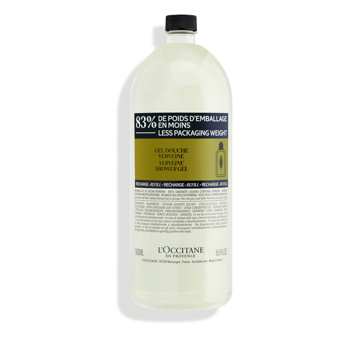 Verbena Shower Gel Áfylling