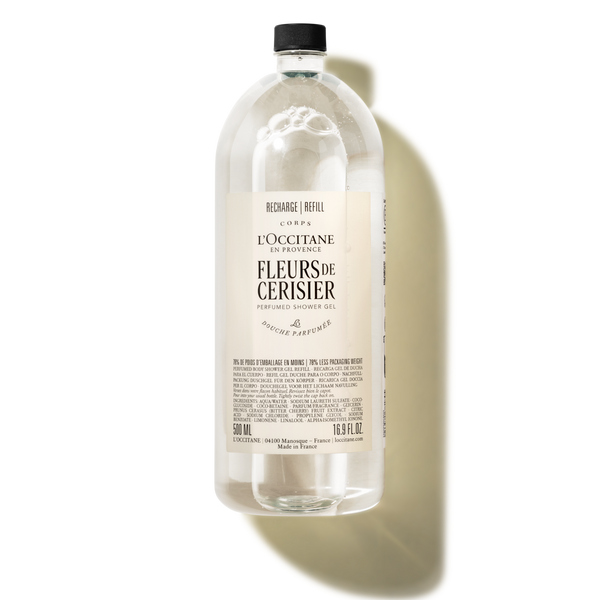 Fleurs de Cerisier perfumed shower gel áfylling