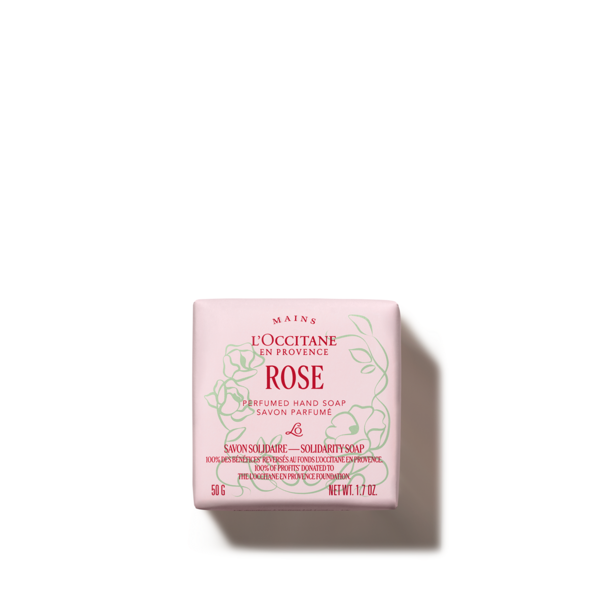 Rose solidarity perfumed hand soap
