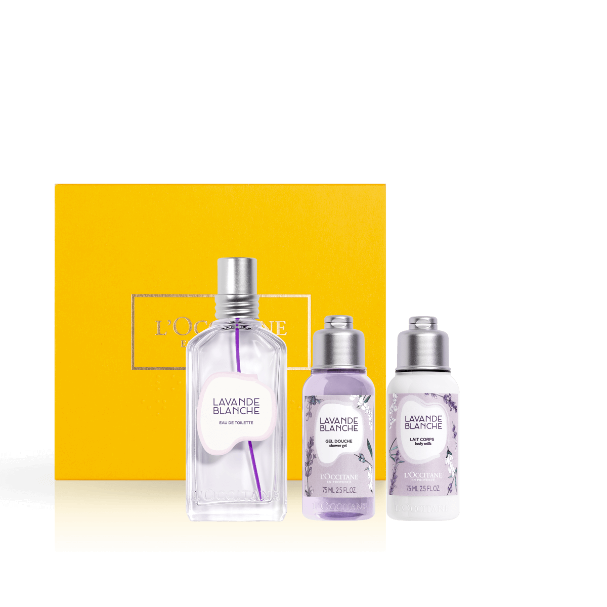 White Lavender gjafakassi