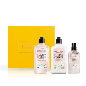 Fleurs de Cerisier Thé Blanc Gjafakassi