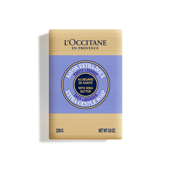 Shea Butter Lavender Extra Gentle Soap (Fjölskyldustærð)