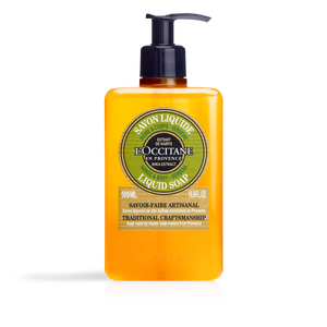 Shea Verbena Liquid Soap (Fjölskyldustærð)