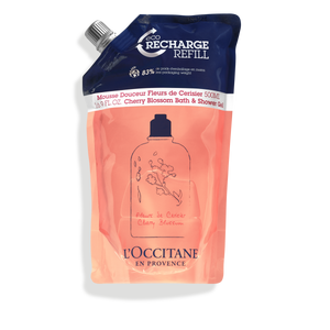 Cherry Blossom Bath & Shower Gel Áfylling