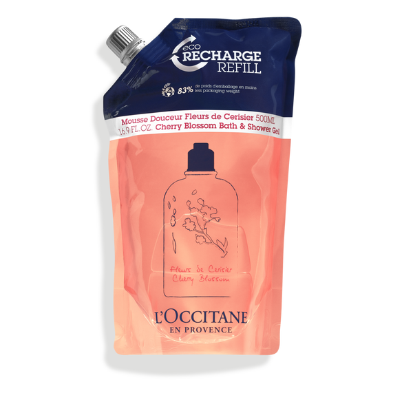 Cherry Blossom Bath & Shower Gel Áfylling