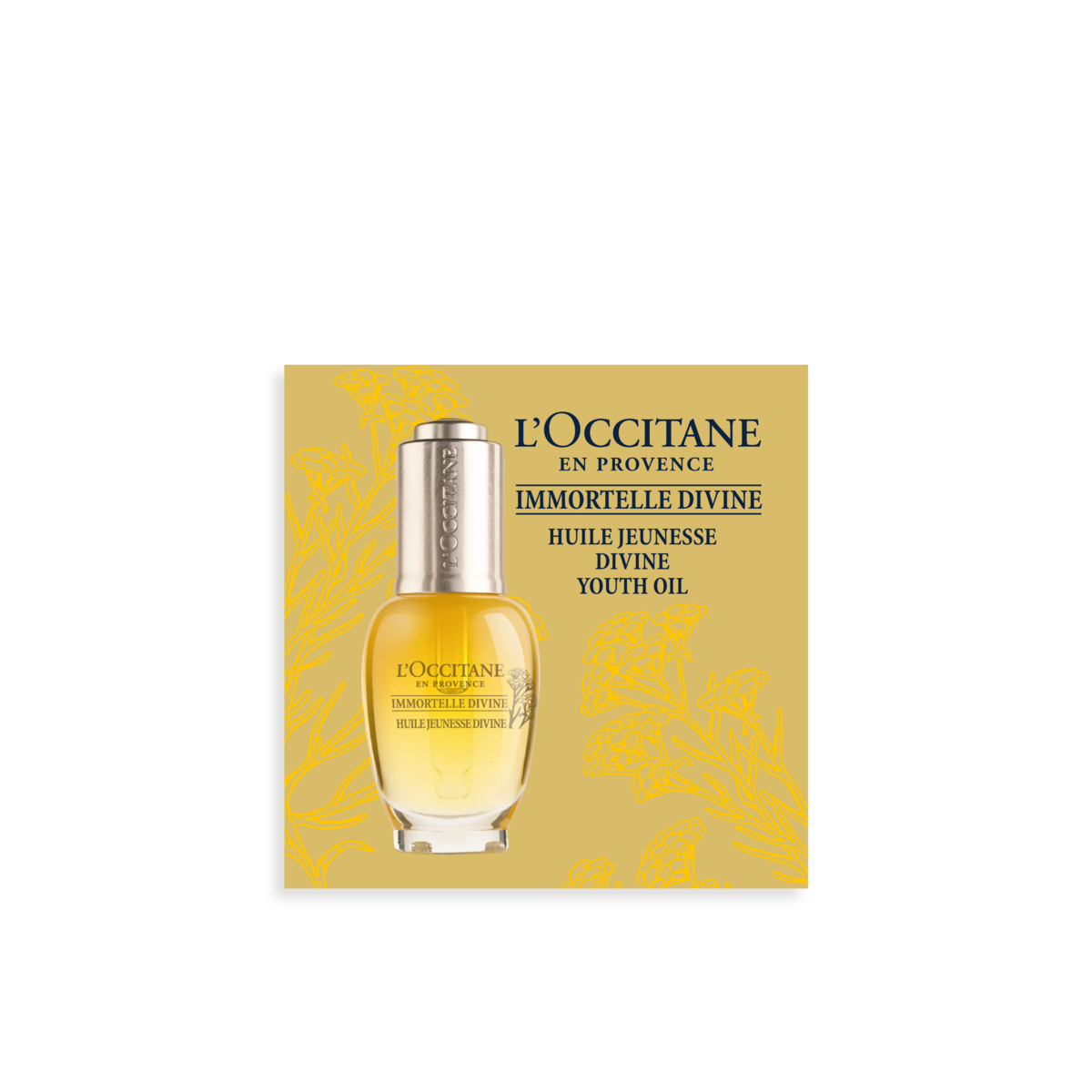 Immortelle Divine Youth Oil Sample