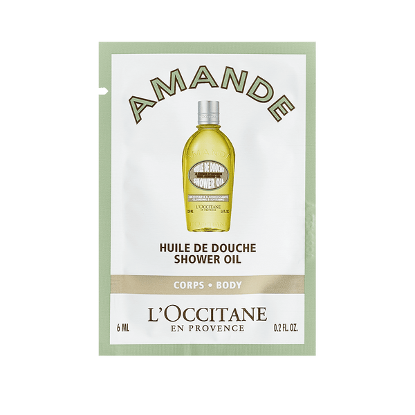 Almond Shower Oil Sample