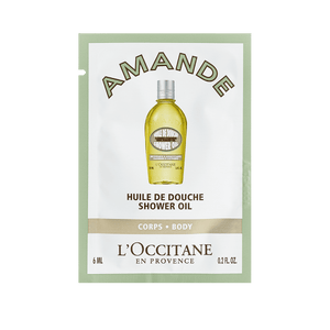 Almond Shower Oil Sample