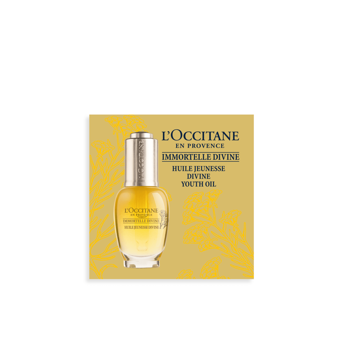 Immortelle Divine Youth Oil Sample