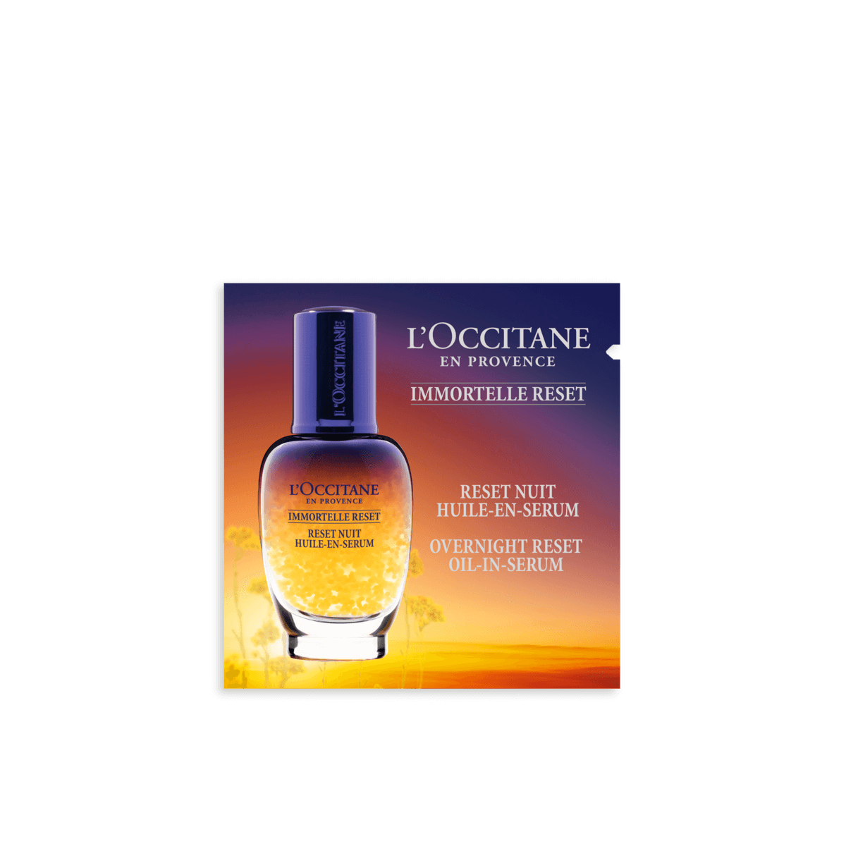 Overnight Reset Serum Sample